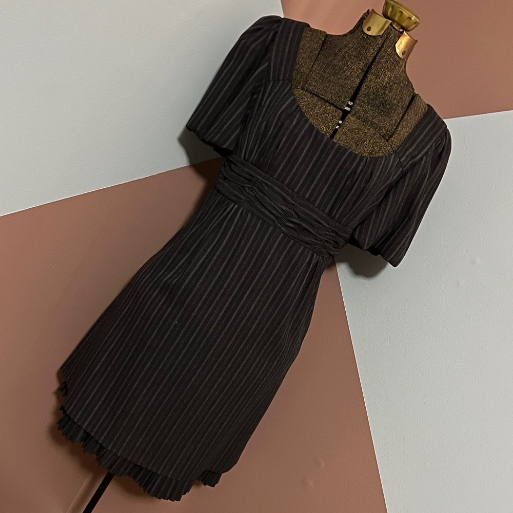 Nanette Lepore Pinstripe Day Dress
